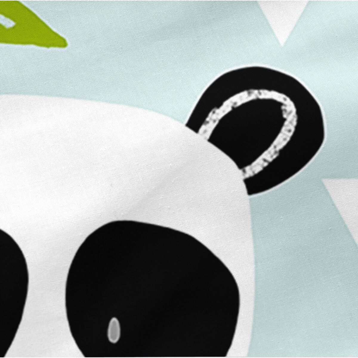 Bettbezug mit Füllung HappyFriday Moshi Moshi Panda Garden Blue Blau 42 x 20 x 50 cm