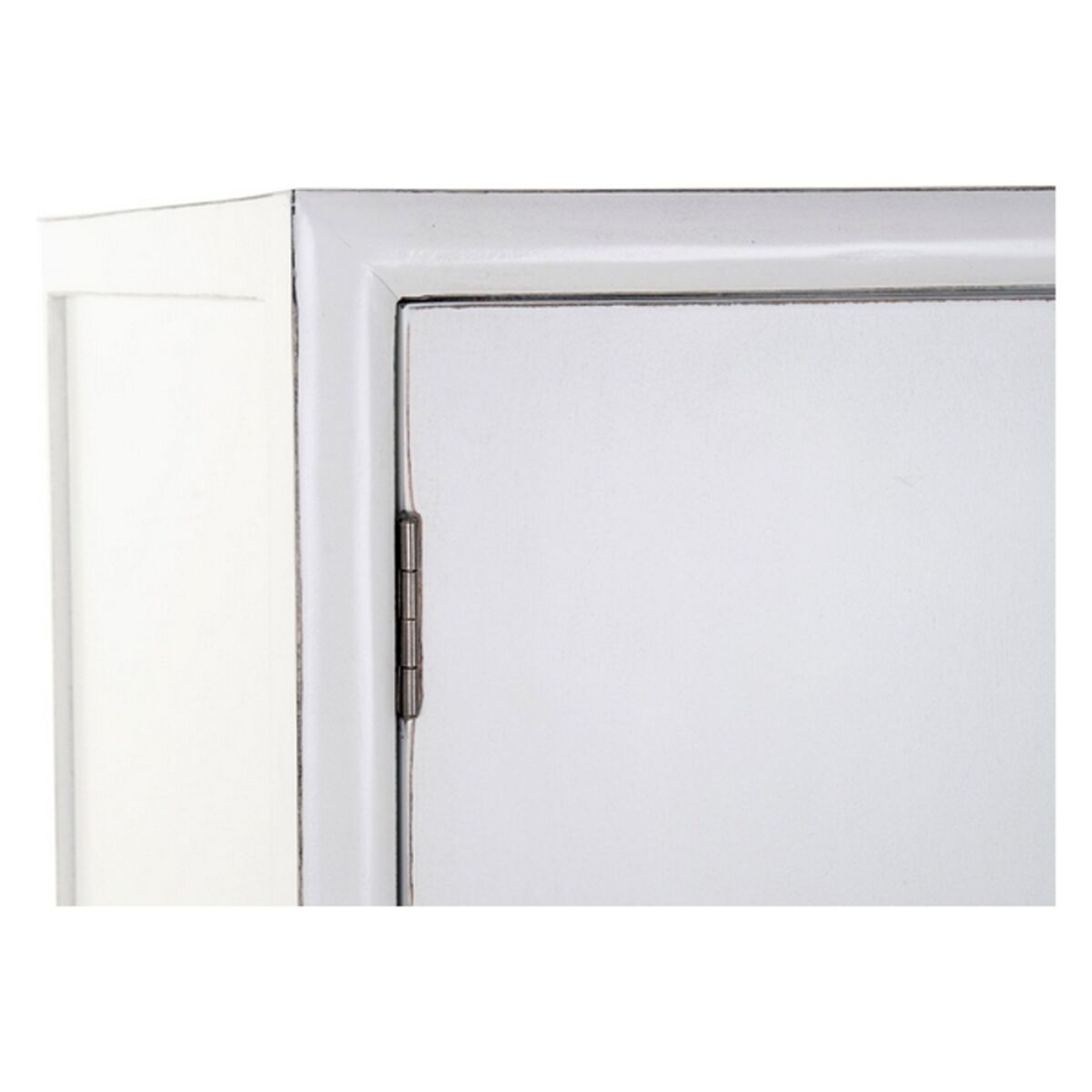 Schrank DKD Home Decor Weiß Gold Metall Pappel