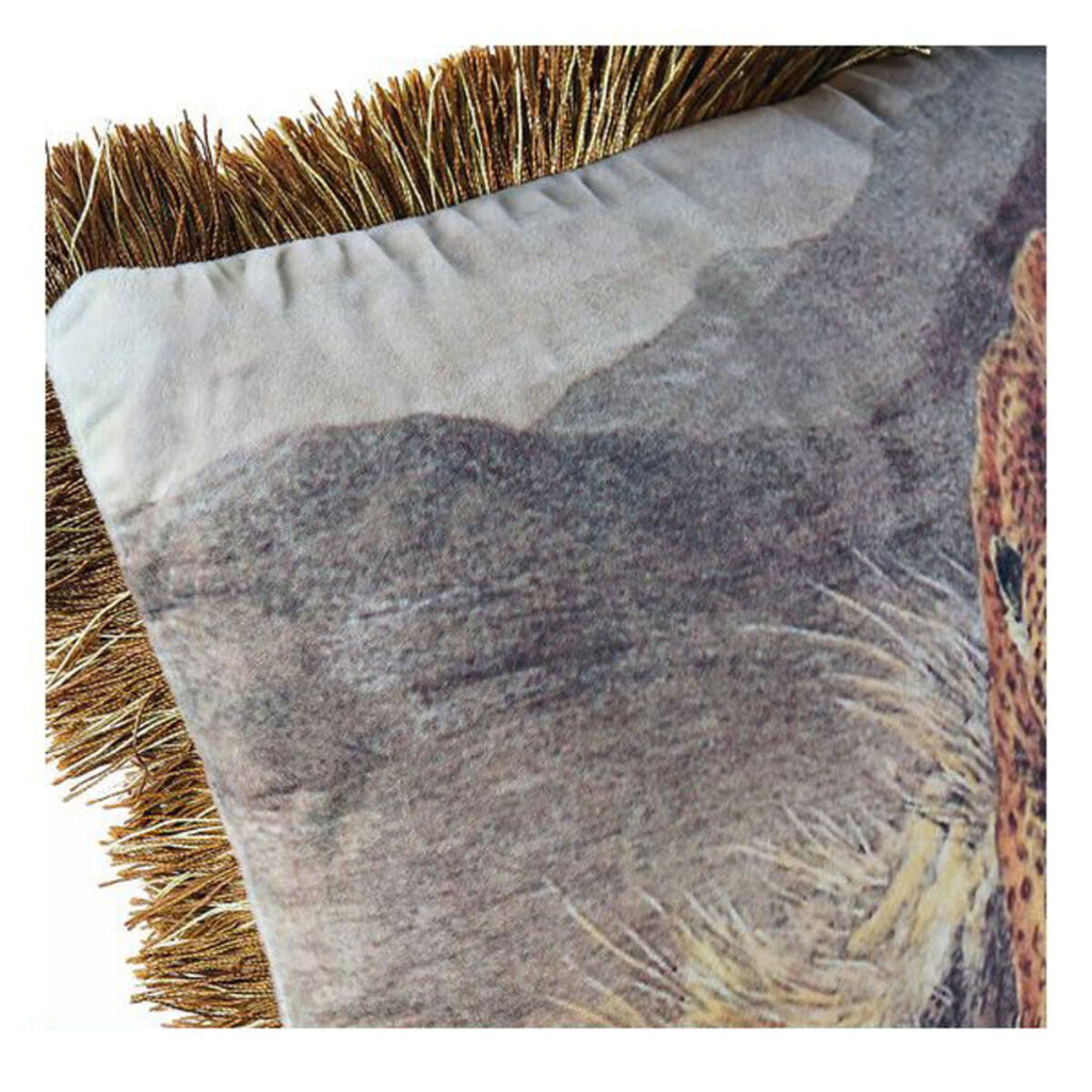 Kissen DKD Home Decor Aluminium Kolonial Dschungel (2 Stück) (2 Stücke)