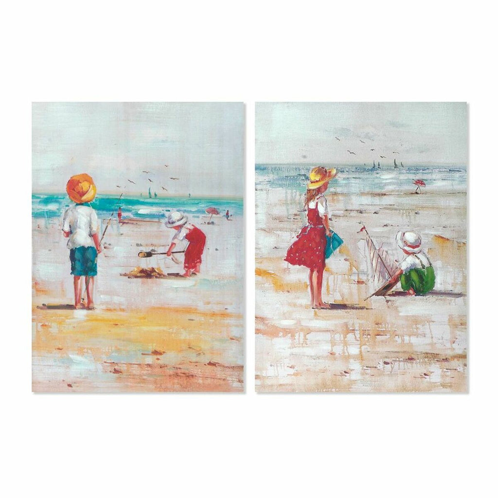 Leinwand DKD Home Decor Leinwand 50 x 2,5 x 70 cm