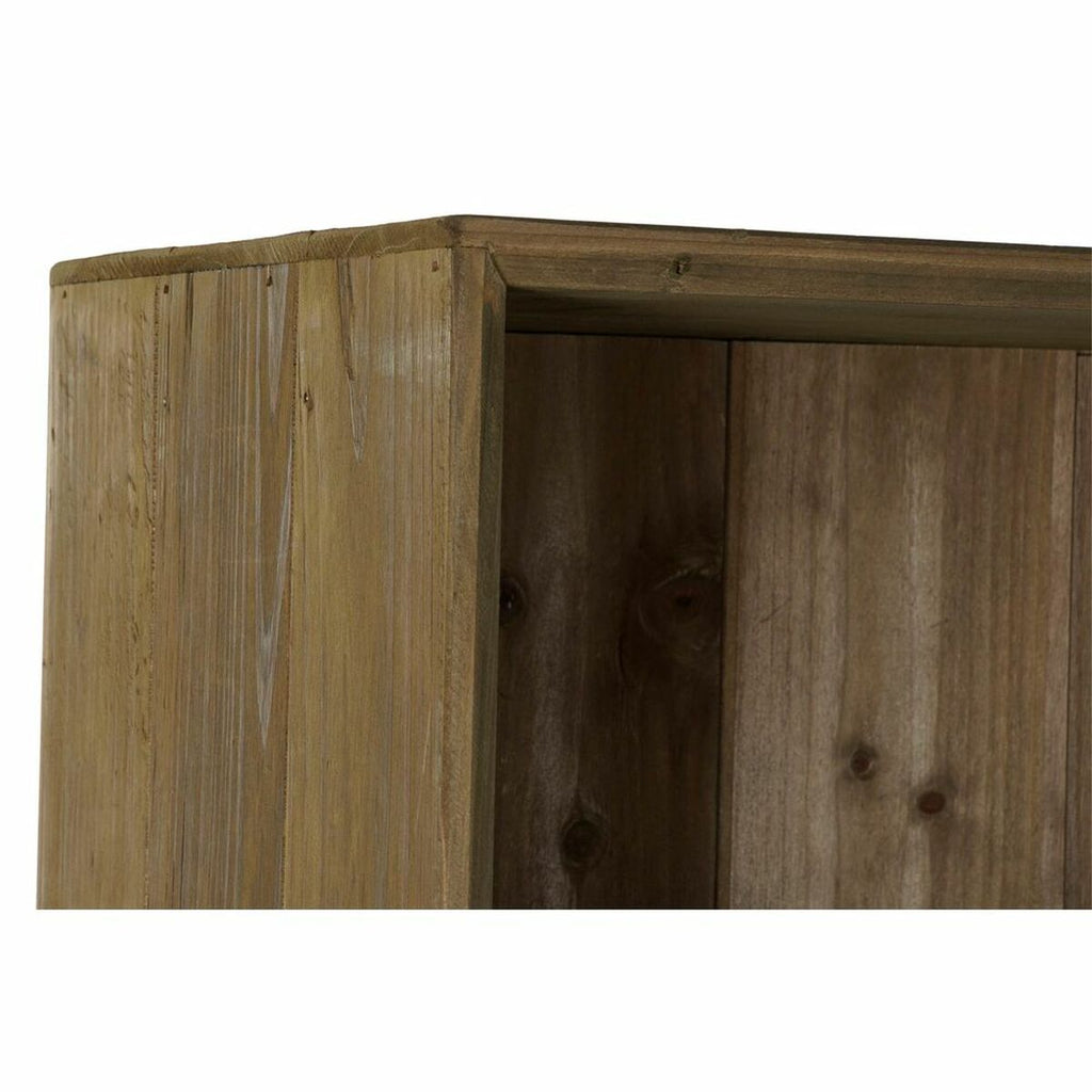 Schrank DKD Home Decor Schwarz Holz Metall Kristall