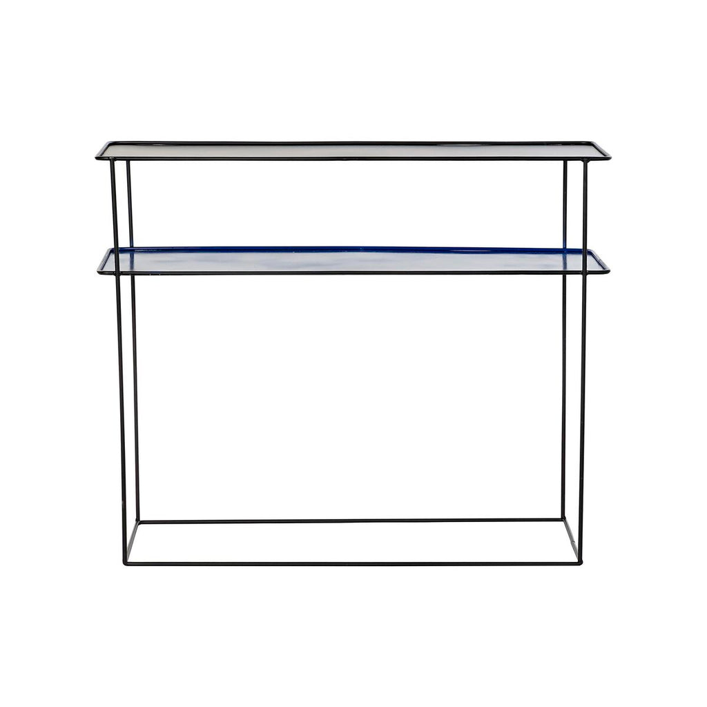 Möbel-Set-Set DKD Home Decor Blau Schwarz 70 x 27 x 45 cm 40 x 27 x 45 cm 80 x 27 x 65 cm 80 x 27,5 x 65 cm