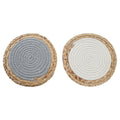 Untersetzer DKD Home Decor individuell Baumwolle Faser (20 x 20 x 1 cm) (2 Stück)