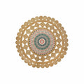 Teppich DKD Home Decor Braun Bunt (150 x 150 x 0,75 cm)