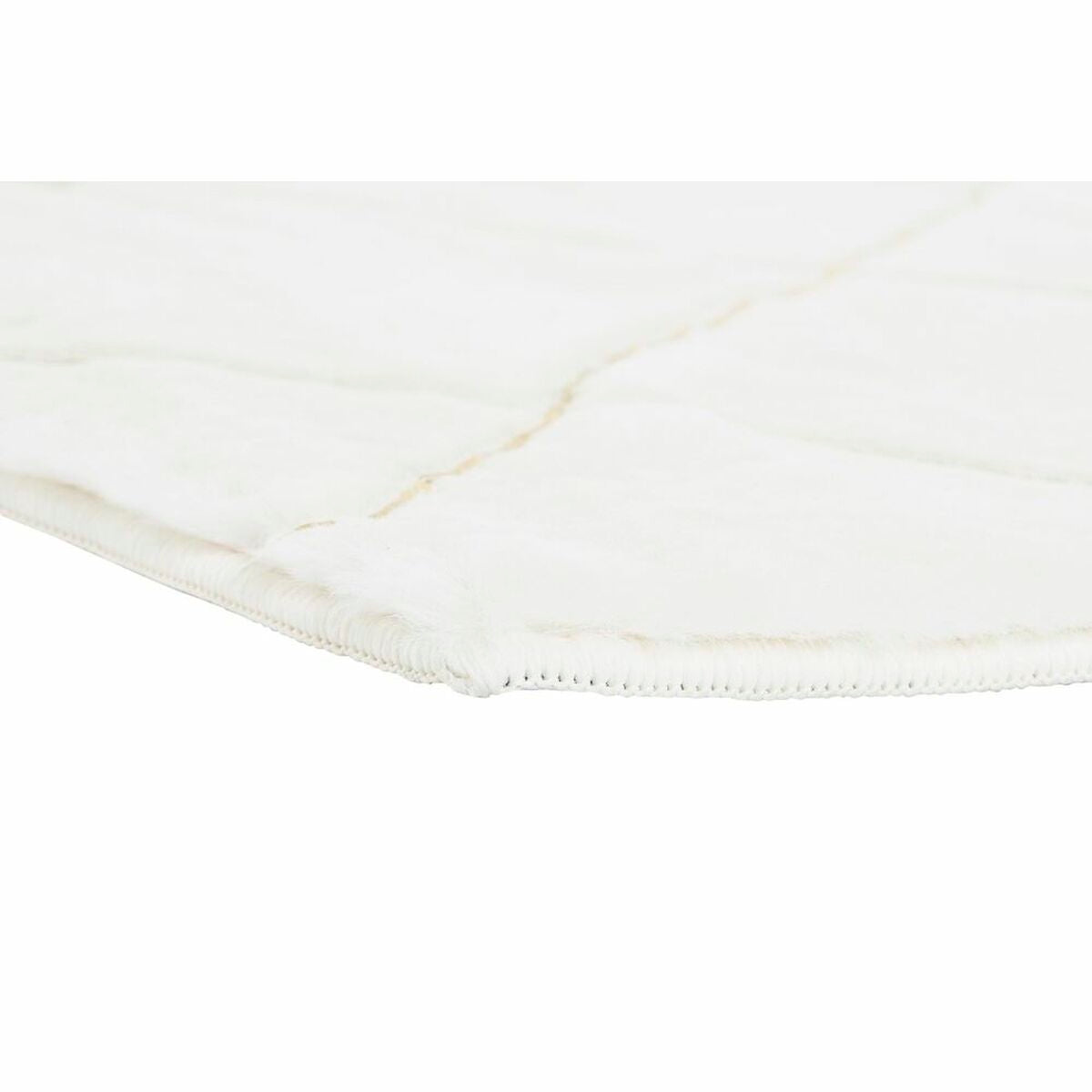 Teppich DKD Home Decor Weiß Moderne (120 x 180 x 2,2 cm)