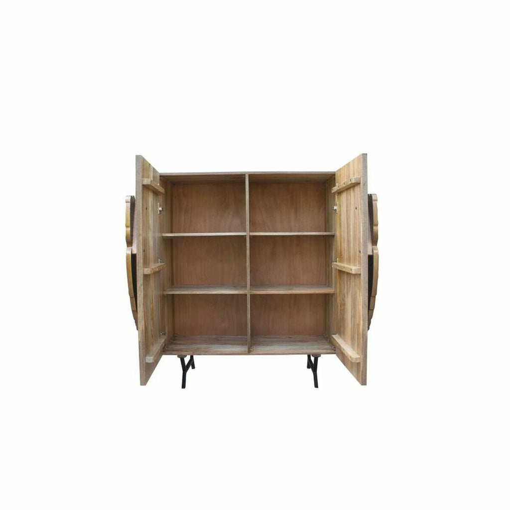 Anrichte DKD Home Decor Braun Gold Mango-Holz 100 x 45 x 120 cm 100 x 50 x 120 cm