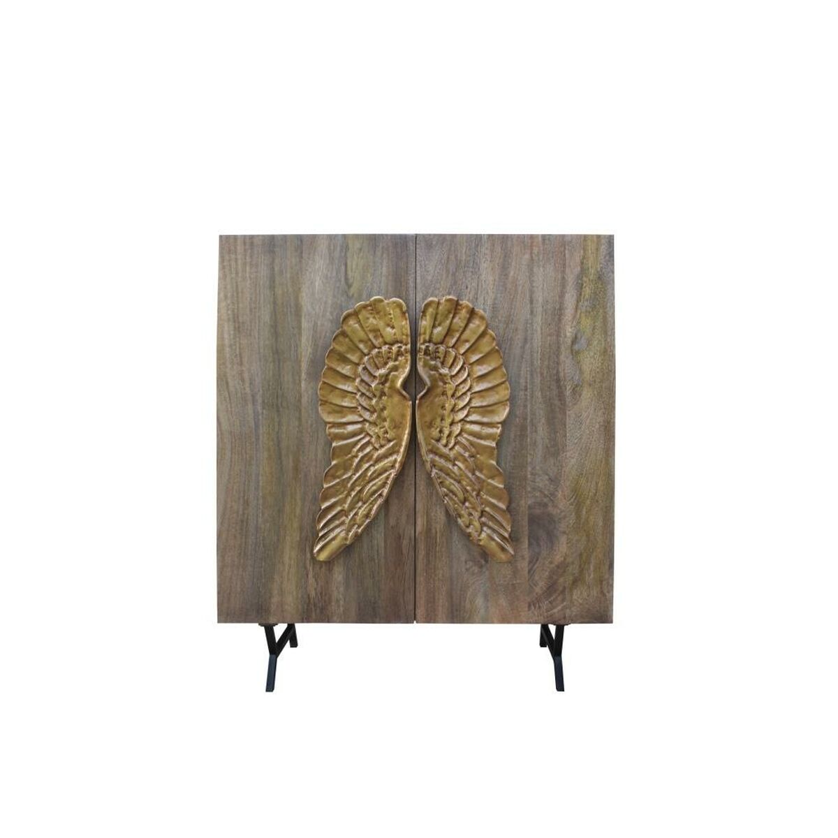 Anrichte DKD Home Decor Braun Gold Mango-Holz 100 x 45 x 120 cm 100 x 50 x 120 cm