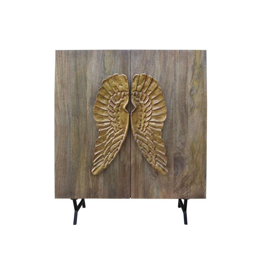 Anrichte DKD Home Decor Braun Gold Mango-Holz 100 x 45 x 120 cm 100 x 50 x 120 cm