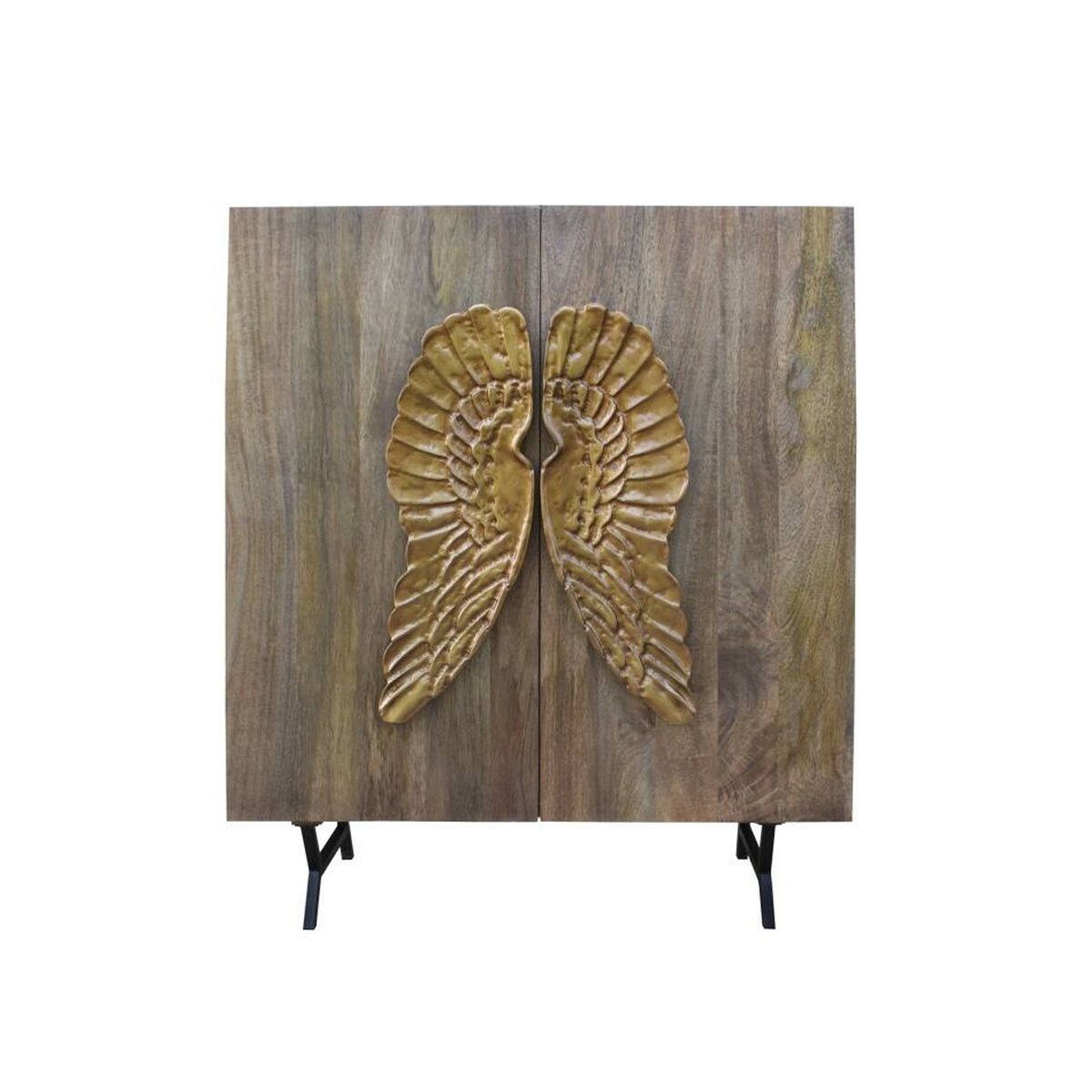 Anrichte DKD Home Decor Braun Gold Mango-Holz 100 x 45 x 120 cm 100 x 50 x 120 cm