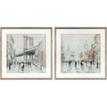 Leinwand DKD Home Decor polystyrol Leinwand 60 x 3 x 60 cm 63 x 3 x 63 cm