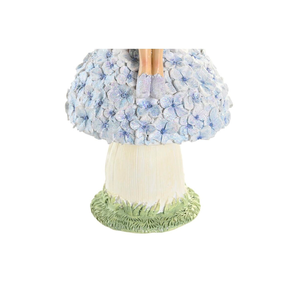 Deko-Figur DKD Home Decor Blau Rosa Lila Fee 9,5 x 8 x 17 cm (3 Stücke)