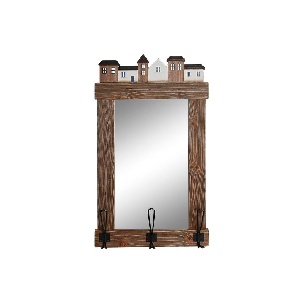 Wandspiegel DKD Home Decor Braun Antiker Finish 40 x 9 x 68 cm