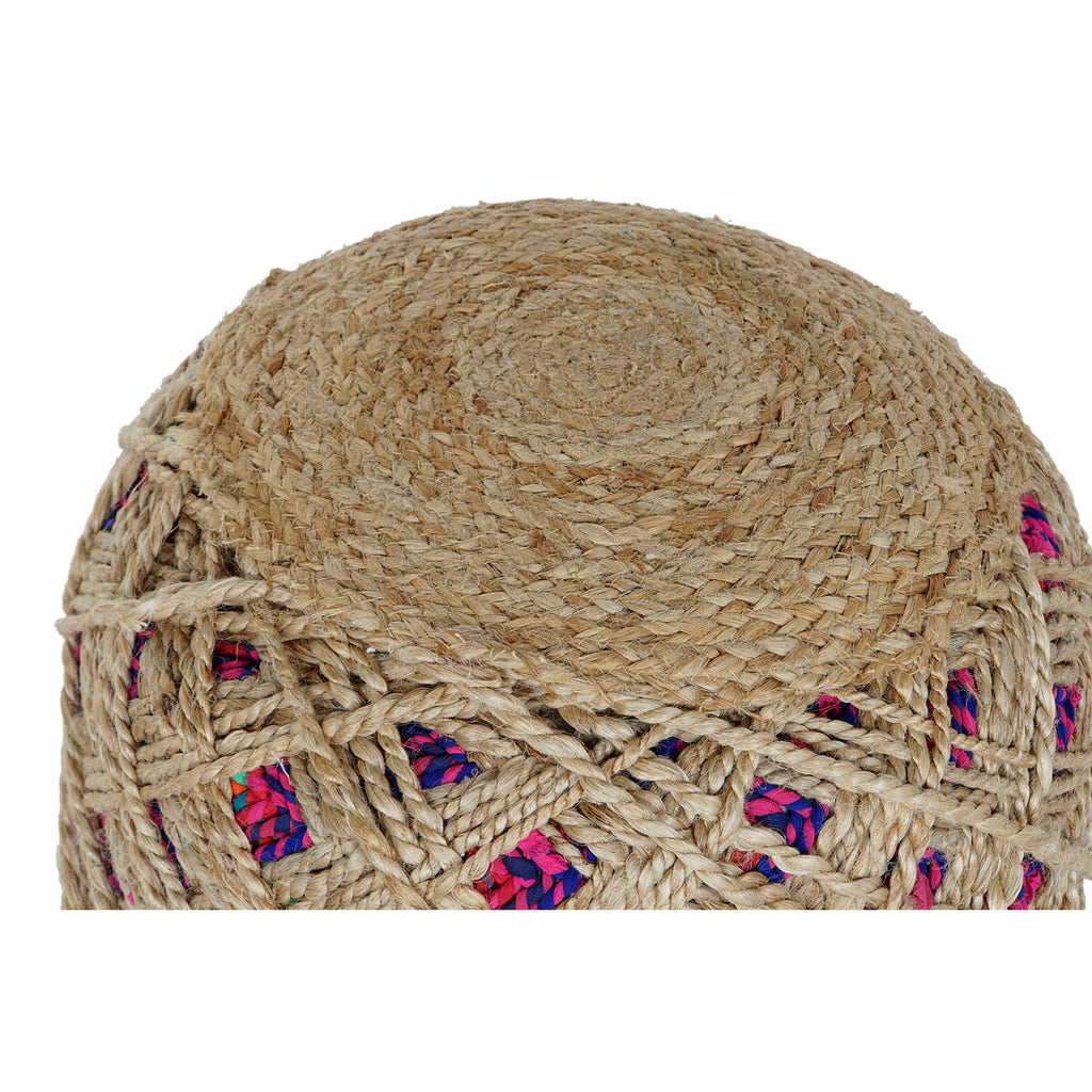 Fußstütze Home ESPRIT Braun Bunt Jute