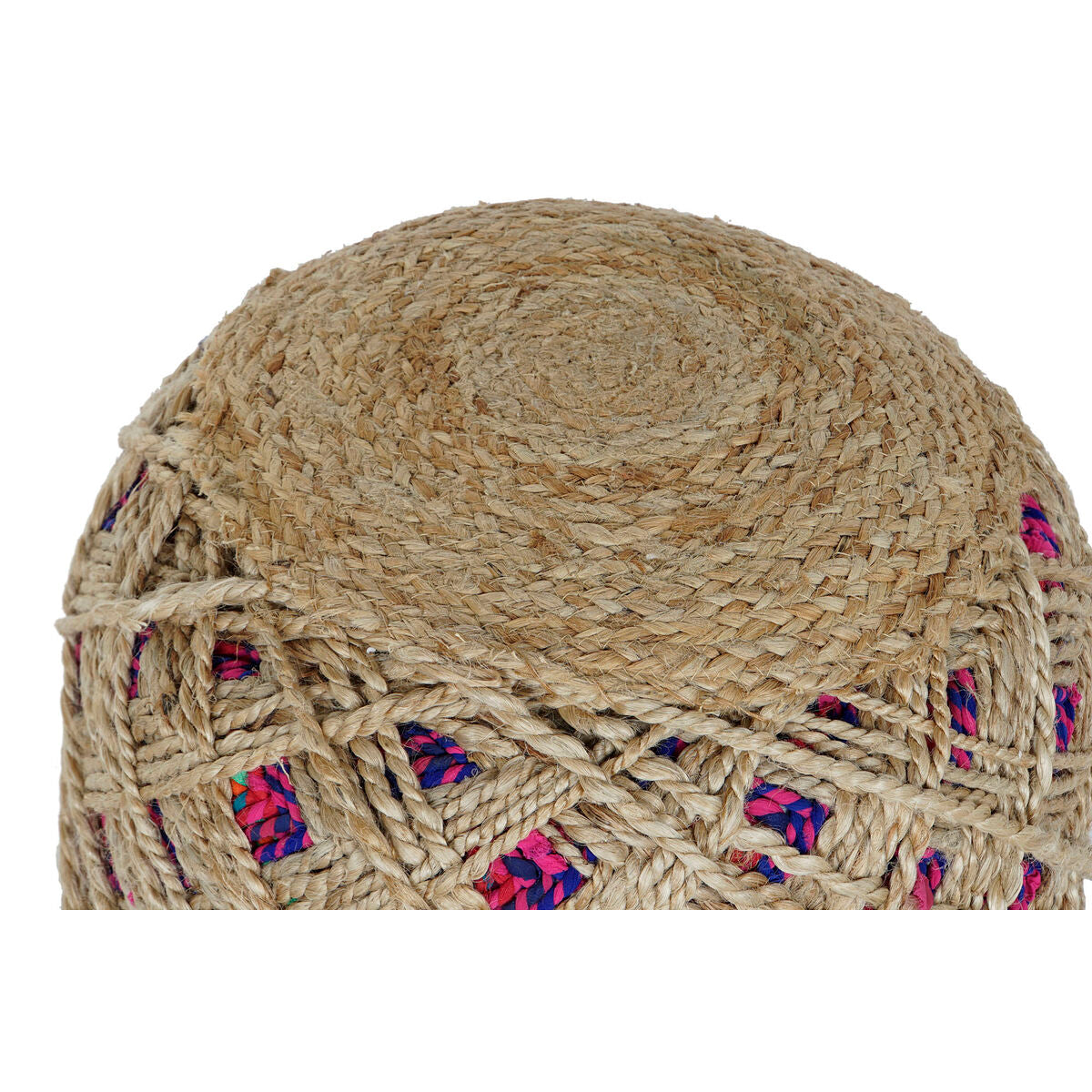 Fußstütze Home ESPRIT Braun Bunt Jute