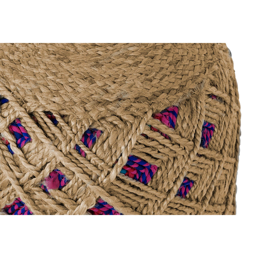 Fußstütze Home ESPRIT Braun Bunt Jute