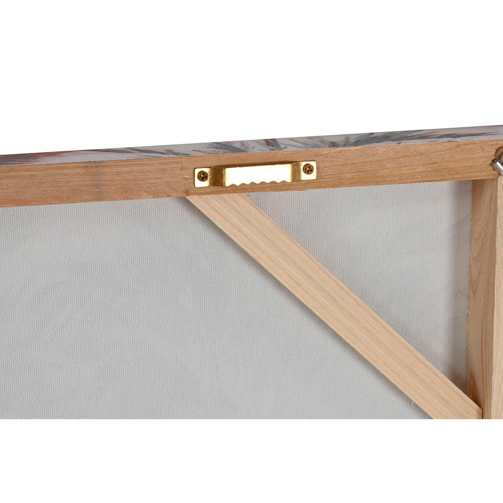 Leinwand Home ESPRIT Leinwand Holz MDF 120 x 3 x 60 cm Strand