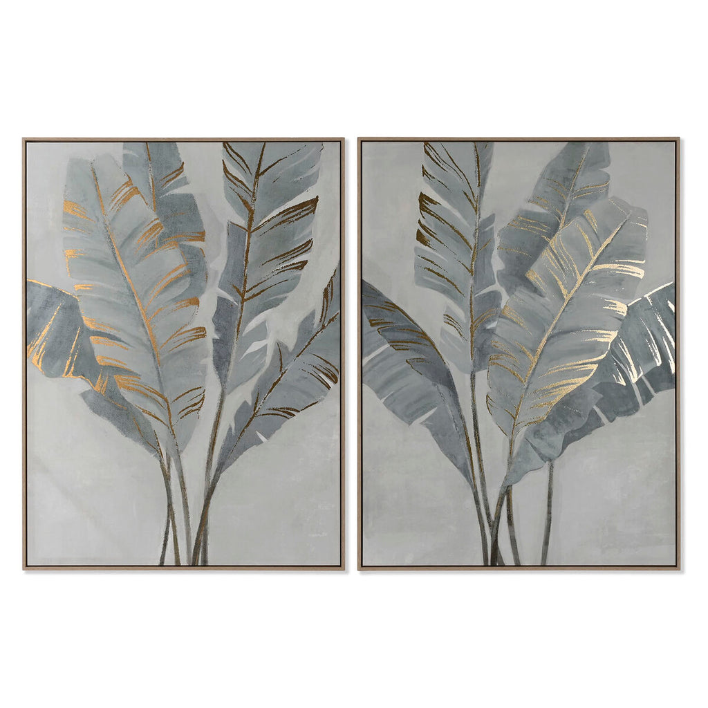 Leinwand Home ESPRIT polystyrol Leinwand 90 x 4 x 120 cm