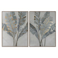 Leinwand Home ESPRIT polystyrol Leinwand 90 x 4 x 120 cm