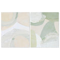 Leinwand Home ESPRIT Kiefer Leinwand 80 x 4 x 100 cm 80 x 3,8 x 100 cm