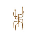 Kerzenleuchter Home ESPRIT Gold Metall 25 x 25 x 51 cm