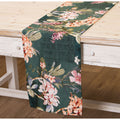 Tischläufer Alexandra House Living Bunt Textil 33 x 180 cm rechteckig