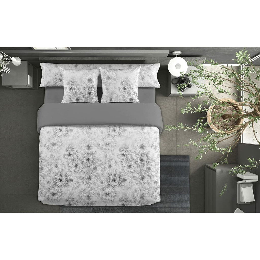 Bettbezug-Set Pierre Cardin JEWEL Grau Double size 3 Stücke