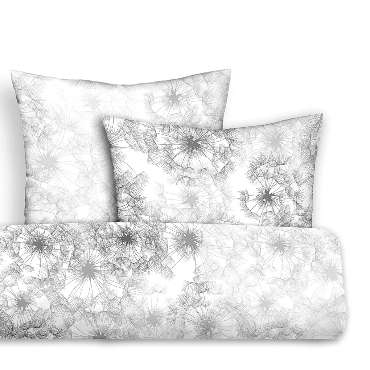 Bettbezug-Set Pierre Cardin JEWEL Grau Double size 3 Stücke