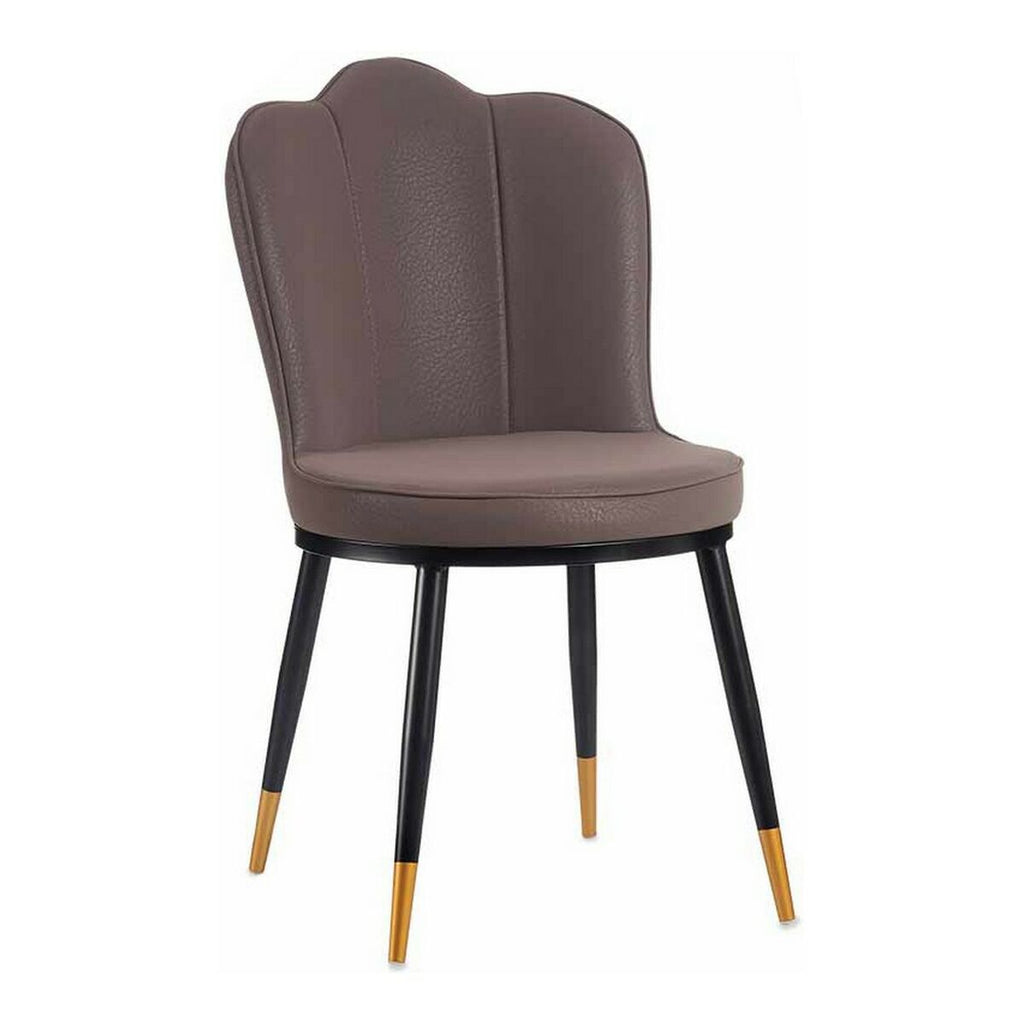 Sessel Gift Decor Schwarz Lila Gold Muschel