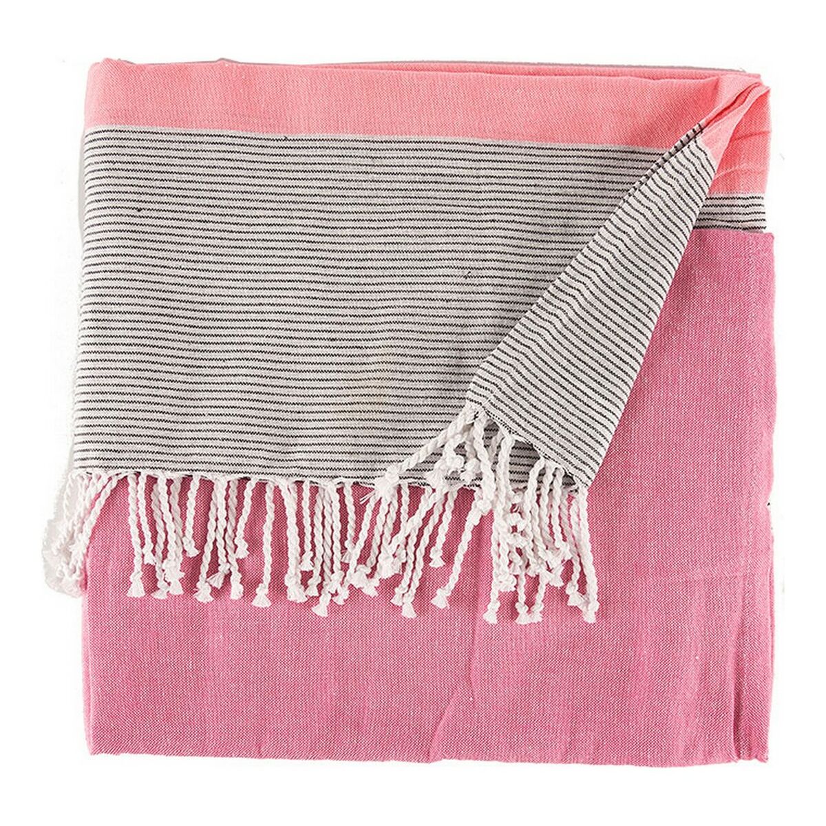 Mehrzweck-Überwurf Gift Decor Rosa 160 x 200 cm 40 x 9 x 8 cm Streifen