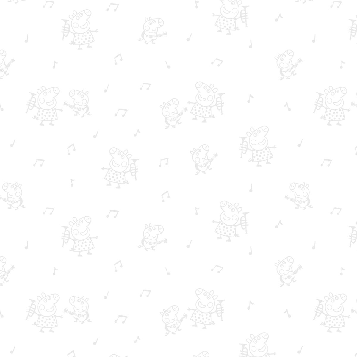 Kissenbezug Peppa Pig Grau Bunt 30 x 50 cm 100 % Baumwolle