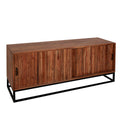 Anrichte Romimex Braun Akazienholz