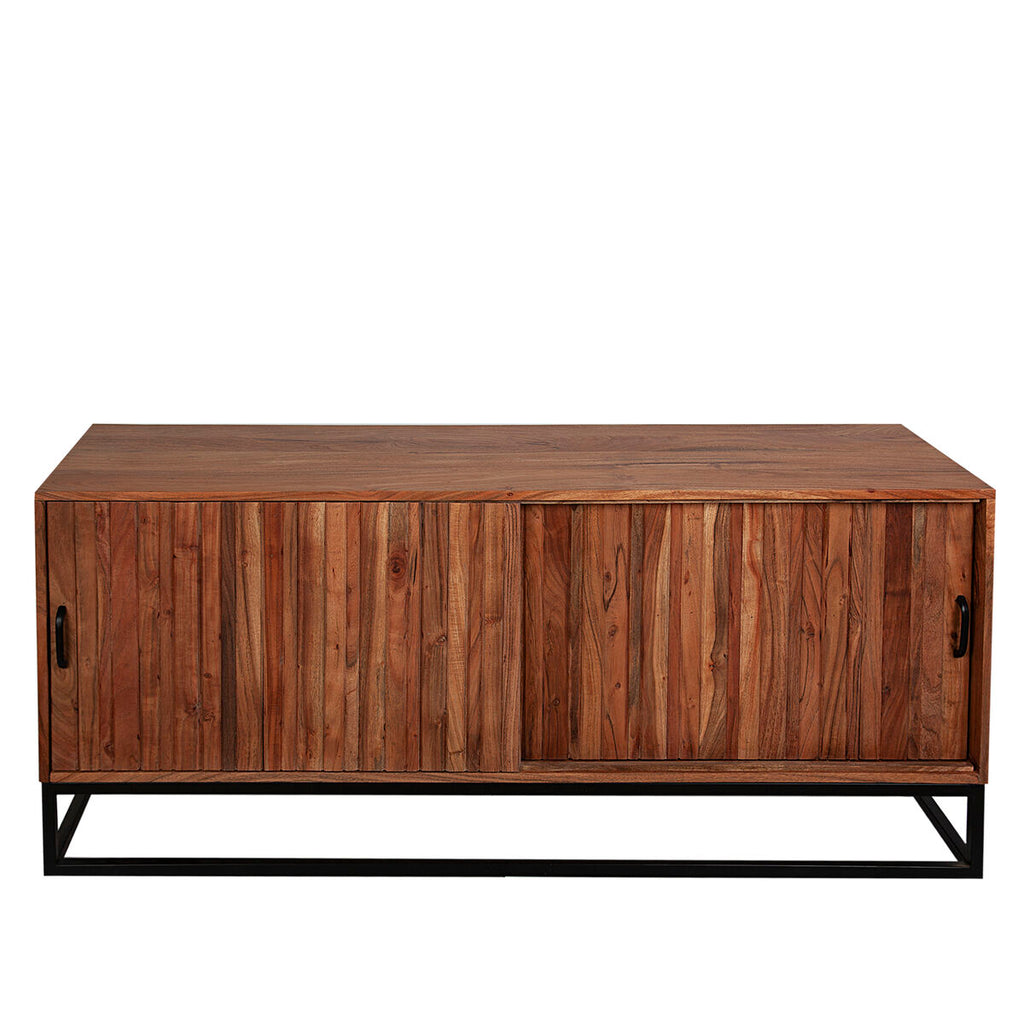 Anrichte Romimex Braun Akazienholz