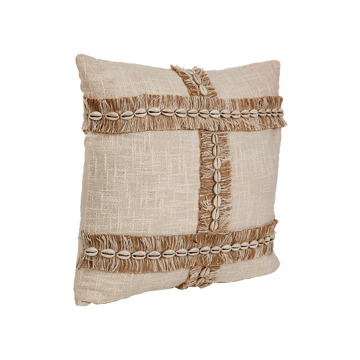 Kissen Romimex Beige Muscheln