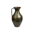 Vase Romimex Antique Braun Metall Mit Griff