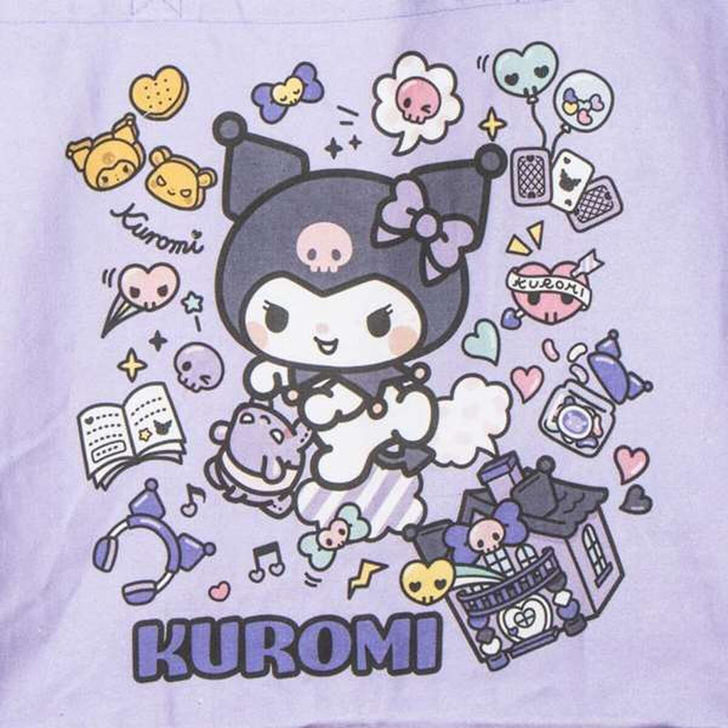 Einkaufstasche Hello Kitty Kuromi  Lila 48 x 43 x 17 cm