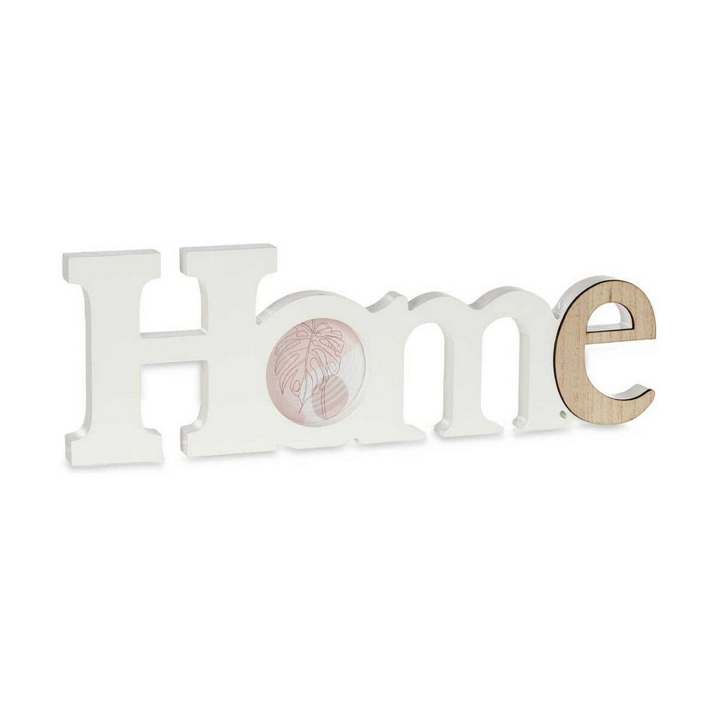 Fotorahmen Gift Decor Home Weiß Braun Holz MDF (6 Stück)