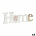 Fotorahmen Gift Decor Home Weiß Braun Holz MDF (6 Stück)