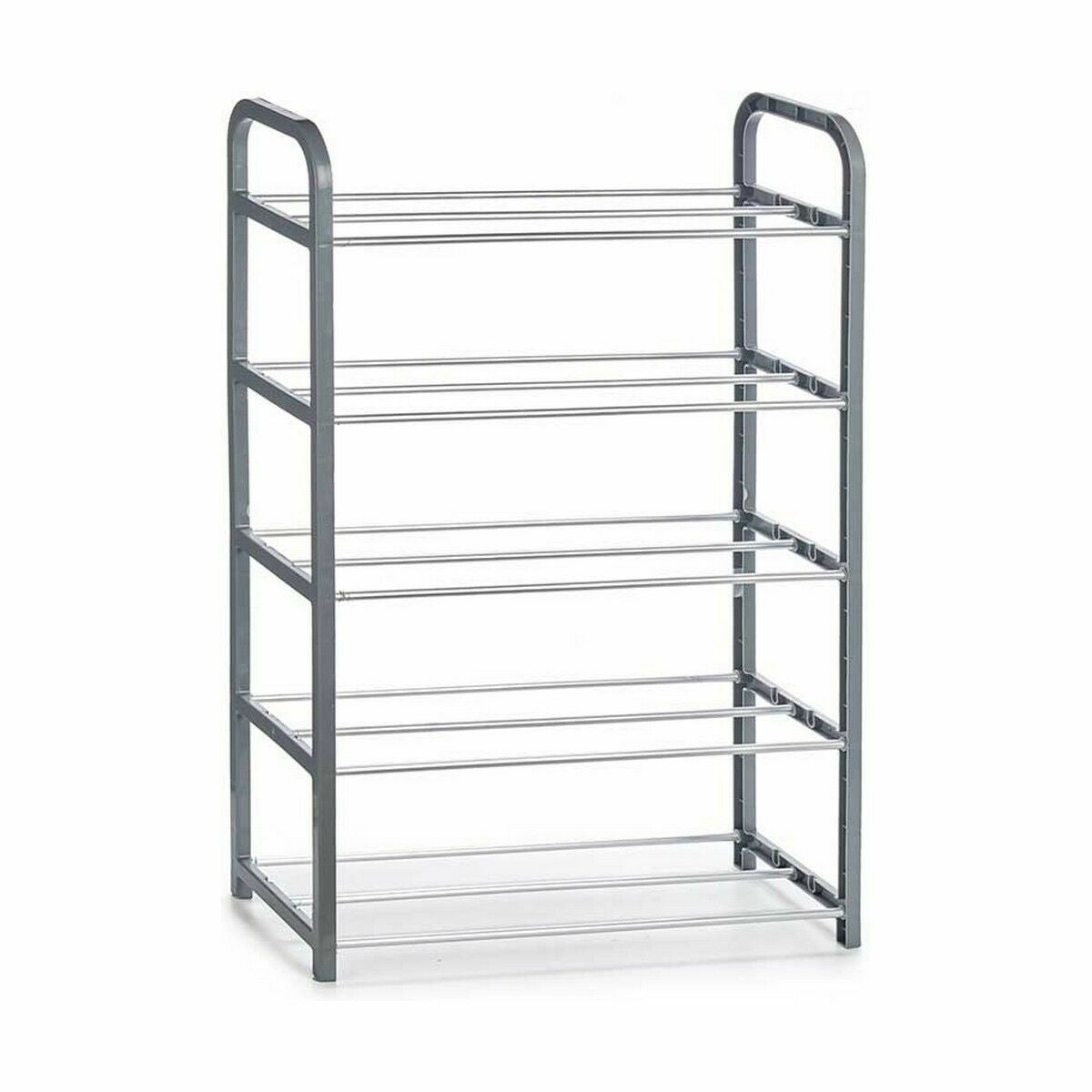 Schuhschrank Kipit Weiß Schwarz Grau 68 x 3,5 x 18,5 cm 68 x 3 x 18,5 cm (12 Stück)