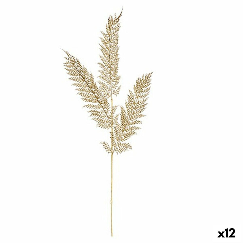 Zweig Krist+ Gold Metall 63 x 103 x 1,7 cm (12 Stück)