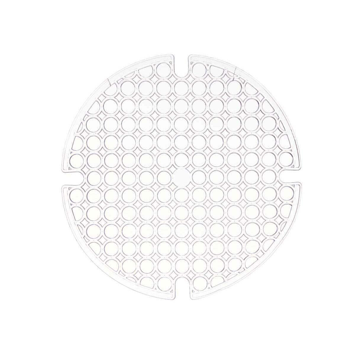 Anti-Rutsch-Matte Kinvara Durchsichtig Kunststoff 29 x 0,1 x 29 cm Spülbecken (12 Stück)