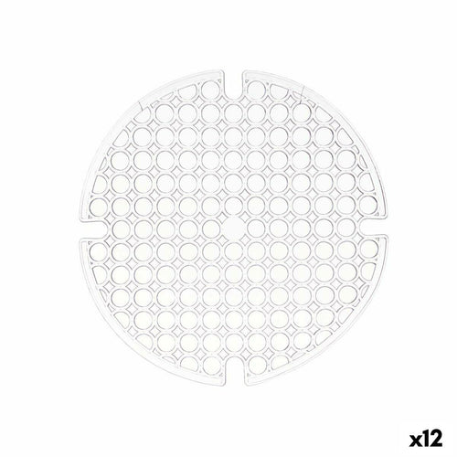 Anti-Rutsch-Matte Kinvara Durchsichtig Kunststoff 29 x 0,1 x 29 cm Spülbecken (12 Stück)