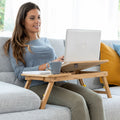 Beistelltisch aus Bambus klappbar Lapwood InnovaGoods