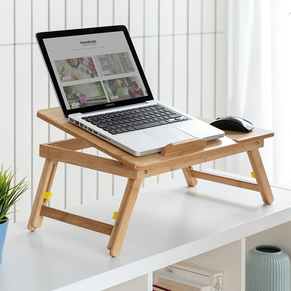 Beistelltisch aus Bambus klappbar Lapwood InnovaGoods