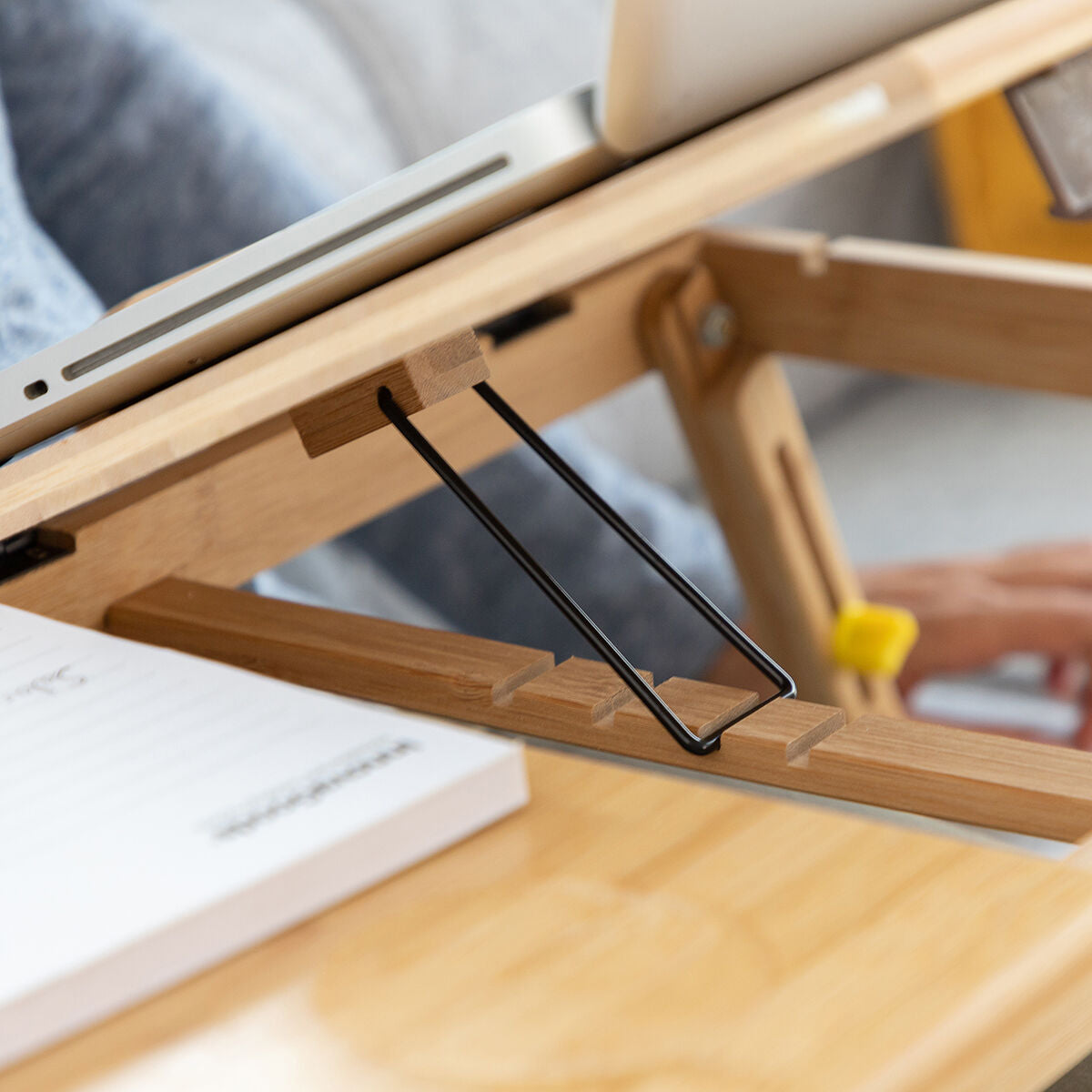 Beistelltisch aus Bambus klappbar Lapwood InnovaGoods