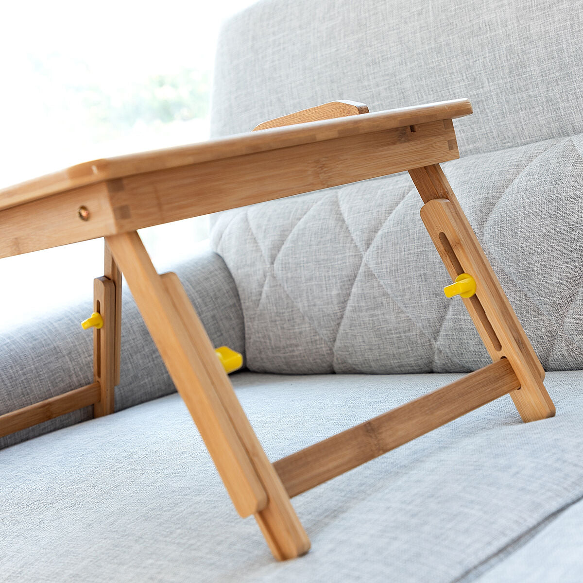 Beistelltisch aus Bambus klappbar Lapwood InnovaGoods