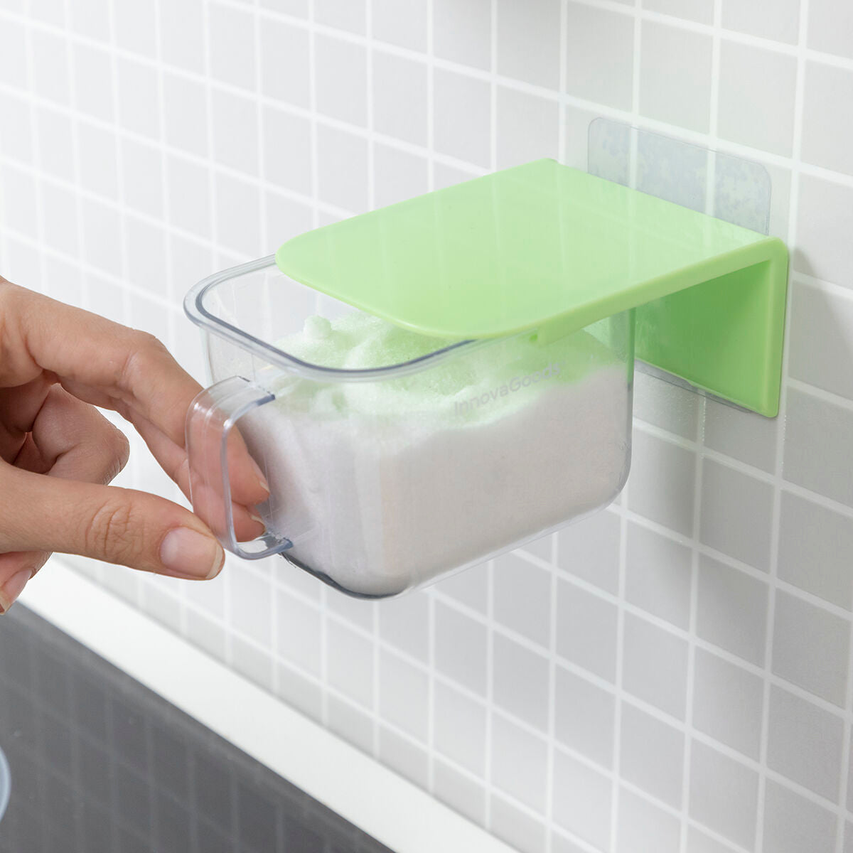 Abnehmbare selbstklebende Kochbehältnisse Handstore InnovaGoods 2 Stück