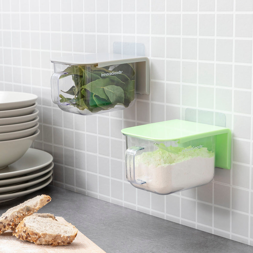 Abnehmbare selbstklebende Kochbehältnisse Handstore InnovaGoods 2 Stück