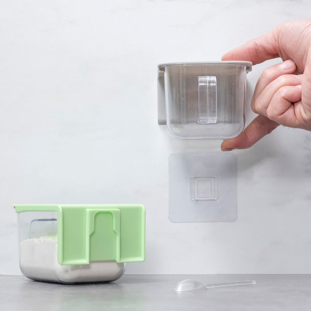 Abnehmbare selbstklebende Kochbehältnisse Handstore InnovaGoods 2 Stück