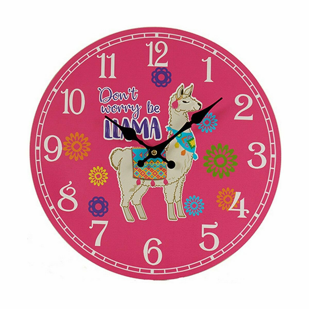 Wanduhr Gift Decor Flamme