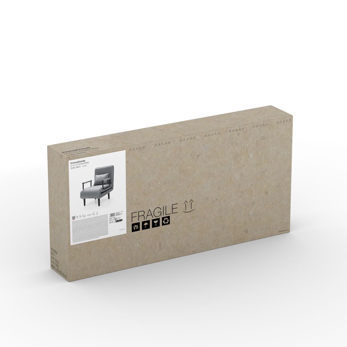 4-in-1 Schlafsessel Softfa InnovaGoods Verpackung